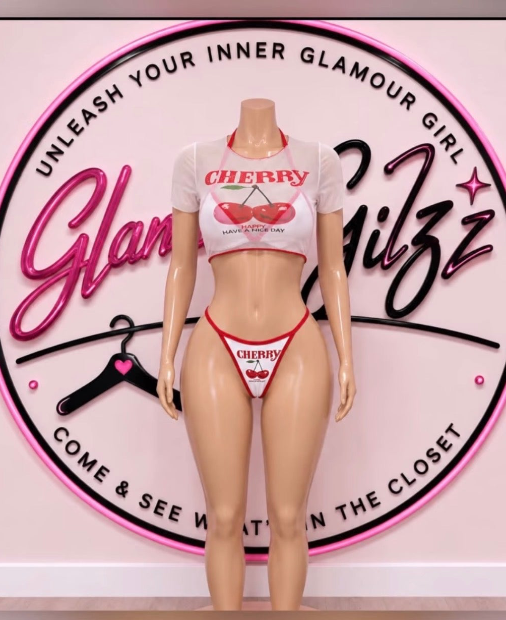 Cherry GGirl Swim Suit